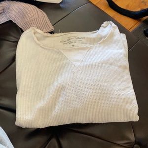 Long white sleeve shirt size XS